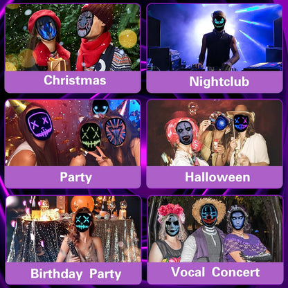 Customizable LED Mask